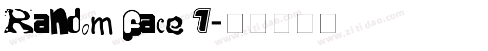 Random Face 1字体转换